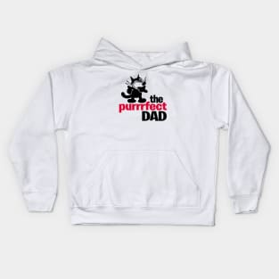 FELIX THE CAT - Purrrfect dad Kids Hoodie